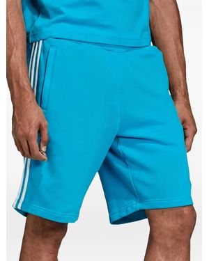 adidas Originals 3-Stripe Track Shorts - Blue