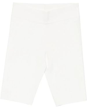 TOTEME Pantalones Cortos Capri - Blanco