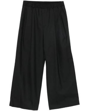 Juun.J Pantalones Con Cinturilla Elástica - Negro