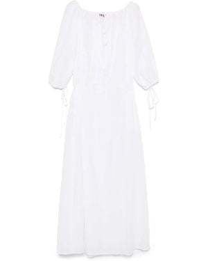 ANDAMANE Wilma Maxi-Jurk - Wit
