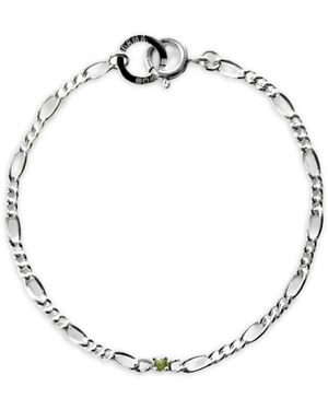 NORMA JEWELLERY Peridot Round-Cut Bracelet - Metallic