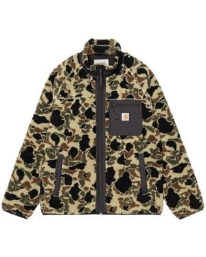Carhartt Prentis Liner Pullover Aus Camouflage-Jacquard - Natur