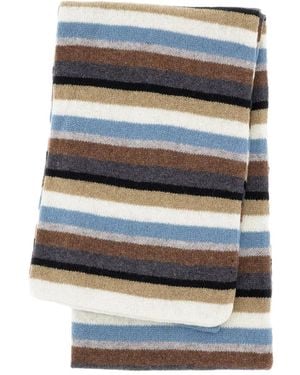 Paul Smith Gestreepte Sjaal - Grijs