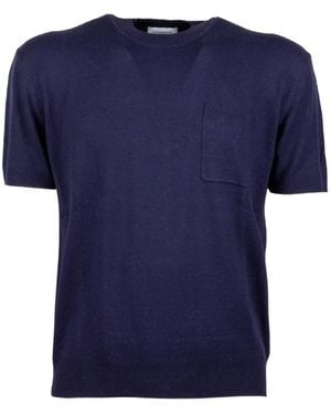 Paolo Pecora Chest-Pocket T-Shirt - Blue
