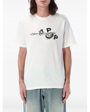 Pop Trading Co. コットン Tシャツ - ホワイト