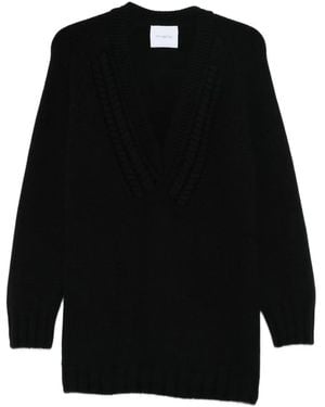 Malo Pull À Col V - Noir