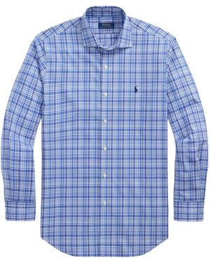 Polo Ralph Lauren Plaid-Check Shirt - Blue