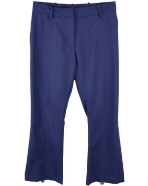 Marni Cropped Trousers - Blue