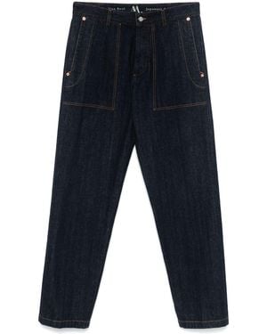 Doppiaa Tapered Jeans - Blue