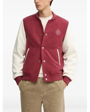 Benetton Embroidered Buttoned Jacket