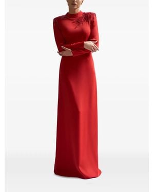 Cristallini Abito Nemesis Lungo - Rosso
