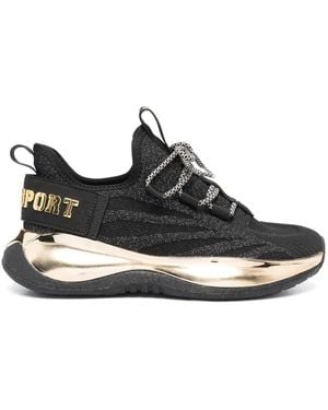 Philipp Plein The Iron Tiger Gen Low-Top Sneakers - Black