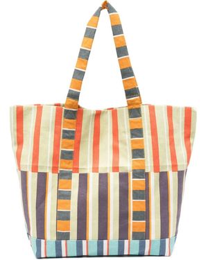 Epice Sac Cabas À Empiècements - Orange