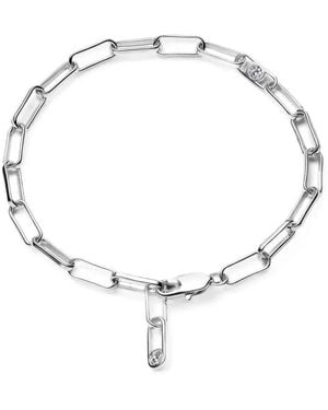 Maria Black Cove Paperclip-Chain Bracelet - Metallic