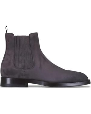 Brunello Cucinelli Elastic-Panel Suede Boots - Brown