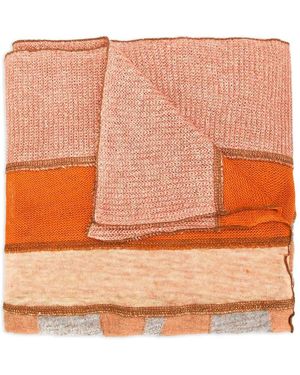 Junya Watanabe Mixed Knit Stole - Orange
