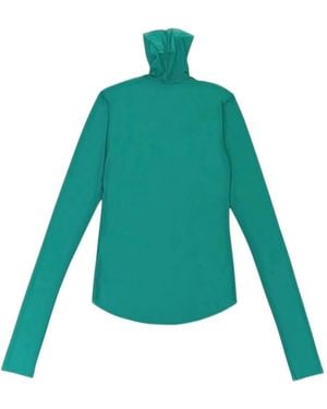 CALLIPYGIAN Top Con Cuello Alto - Verde