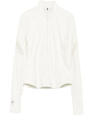 adidas By Stella McCartney レーザーカット ジャケット - ホワイト