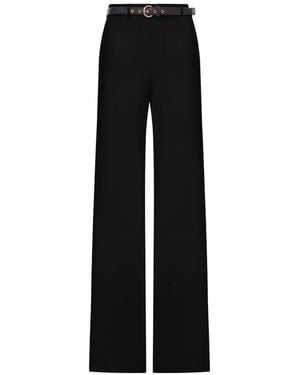 Max Mara Belted Pants - Black