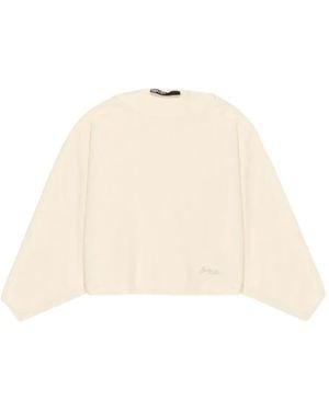Bimba Y Lola Sweat À Encolure Bateau - Neutre