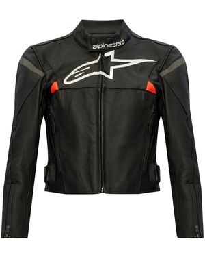 Balenciaga X Alpinestars Rsrv Leather Jacket - Black