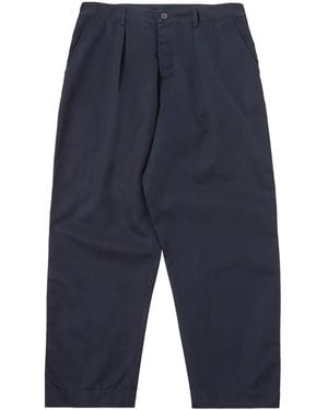 Universal Works Pantalon Court Duke - Bleu