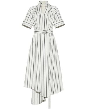 Adam Lippes Nansi Midi Dress - White