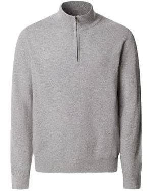 Hackett Pullover Mit Reißverschluss - Grau