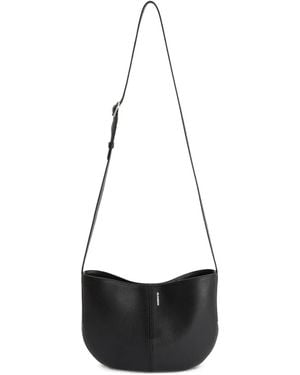 Jil Sander Foro Crossbody Medium - White