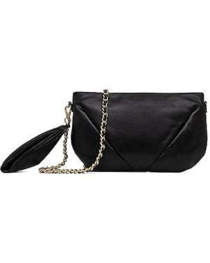Gianni Chiarini Allegra チェーンストラップ クラッチバッグ - ブラック