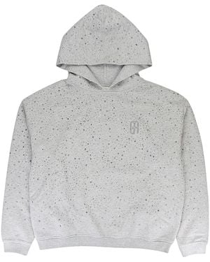 BIRTH OF ROYAL CHILD Starry Sky Diamond Hoodie - Grey