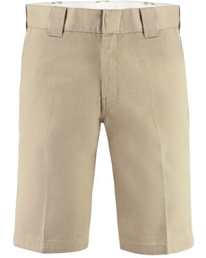 Dickies Slim-Cut Chino Shorts - Natural