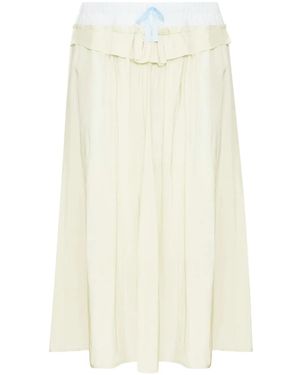 Maison Margiela Anonymity Of The Lining" Skirt - Natural