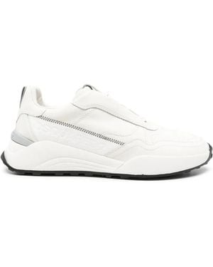 DSquared² Flow Sneakers Mit Logo-Prägung - Weiß