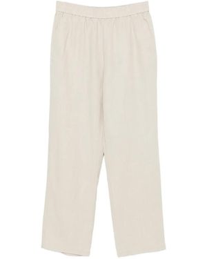 Les Deux Elasticated-Waist Trousers - White