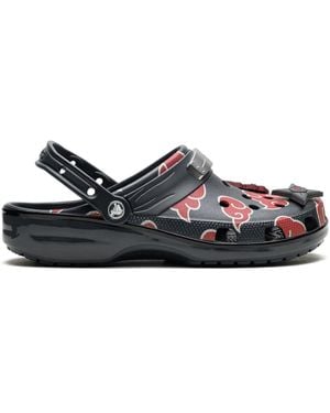 Crocs™ Clogs mit Wolken-Print - Schwarz