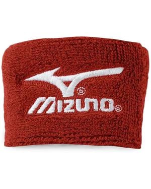 Mizuno Polsini Con Ricamo - Rosso