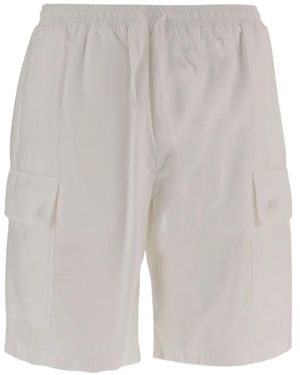 Autry Drawstring Cargo Shorts - Grey