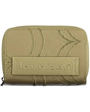Desigual Logo-Detail Wallet - Green