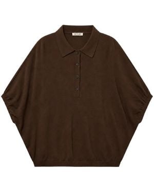 SOSUE Cowboy Polo Shirt - Brown