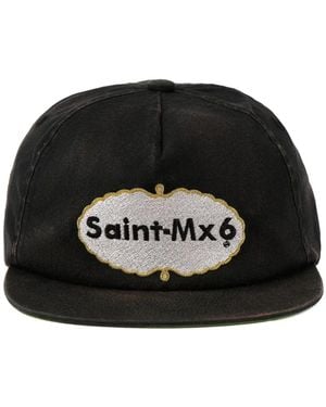 SAINT Mxxxxxx Pet Met Logopatch - Zwart