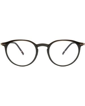 Silhouette Gafas Con Montura Redonda - Negro