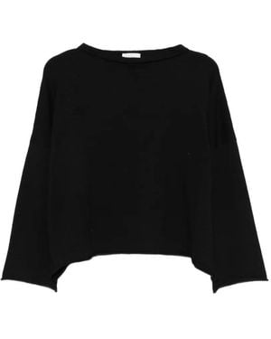 Be You Langärmeliger Pullover - Schwarz