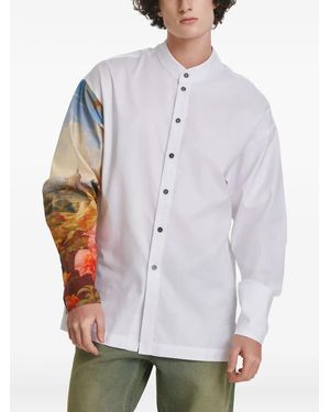 IRINA VOINEA Hybrid Shirt - Grey