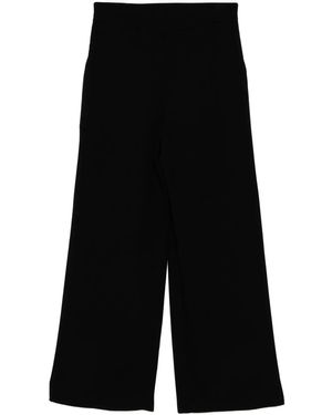 agnès b. Palazzo Pants - Black