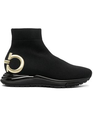 Ferragamo Gancini Trainers - Black