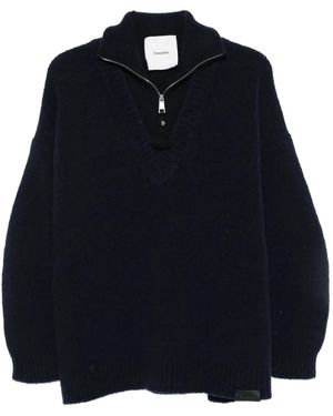 Nanushka Kylen Pullover mit Quasten - Blau