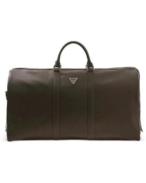Guess Pisa Top-Handle Holdall Bag - Black