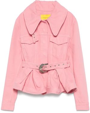 Marques'Almeida Belted Jacket - Pink