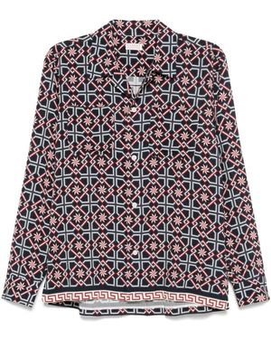 Fursac Graphic-Print Shirt - Grey